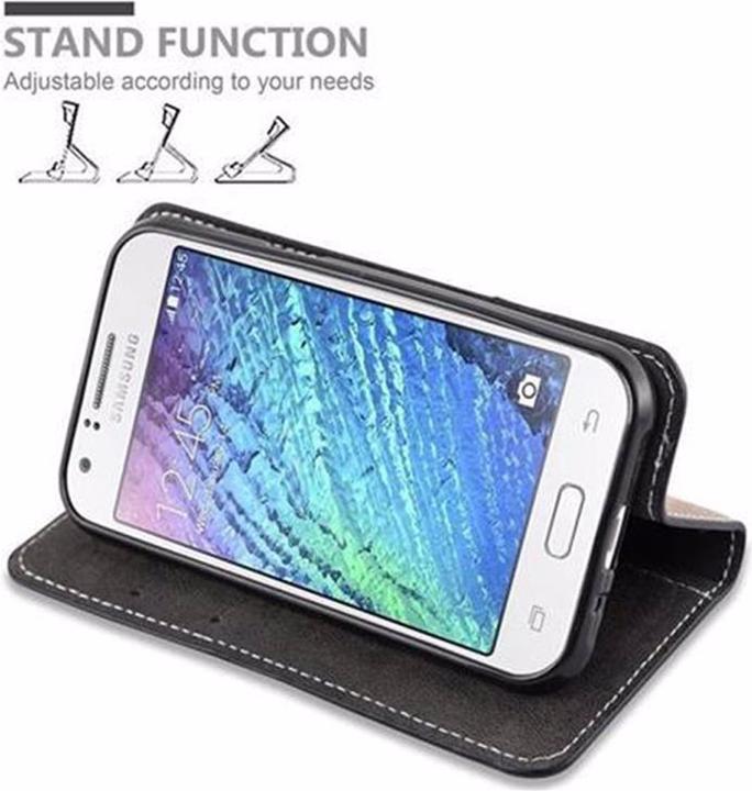 Productafbeelding Cadorabo Boek X Portemonnee Hoesje (Samsung Galaxy J1)