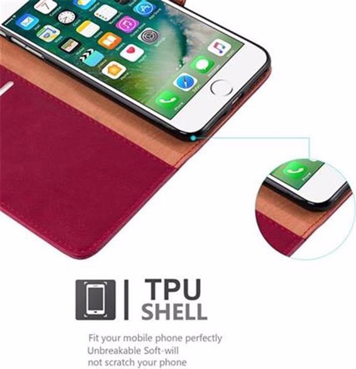 Image du produit Cadorabo Book Couverture de luxe (Apple iPhone 7 Plus, Apple iPhone 7s Plus)