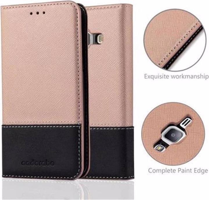Produktbild Cadorabo Book X-Wallet Cover (Samsung Galaxy J1)