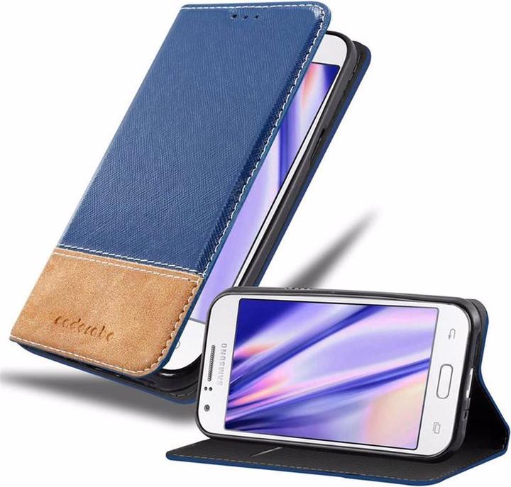 Productafbeelding Cadorabo Boek X Portemonnee Hoesje (Samsung Galaxy J1)