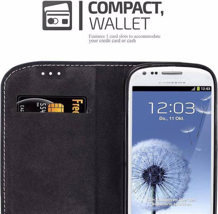 Produktbild Cadorabo Book X-Wallet Cover (Samsung Galaxy S3 Mini)