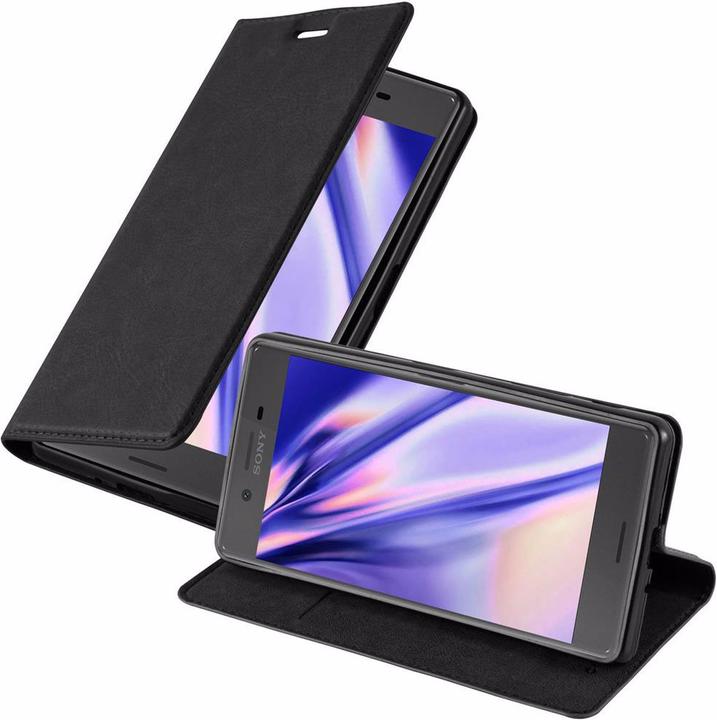 Actual product image Cadorabo Book Invisible Magnet Cover (Sony Xperia X)
