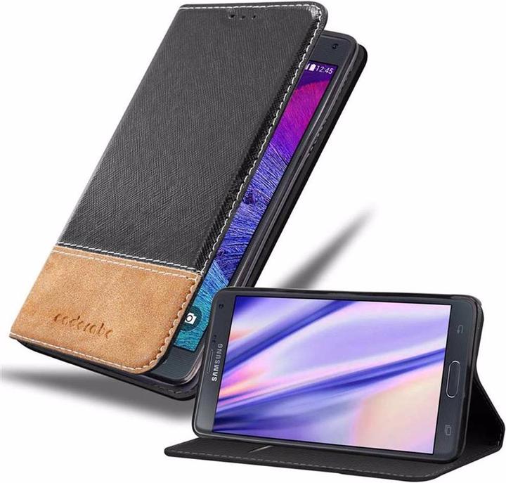 Actual product image Cadorabo Book X Wallet Cover (Samsung Galaxy Note 4)