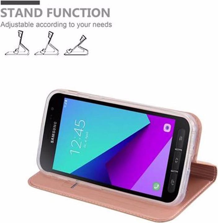 Actual product image Cadorabo Book Classy Style Cover (Samsung Galaxy Xcover 4)