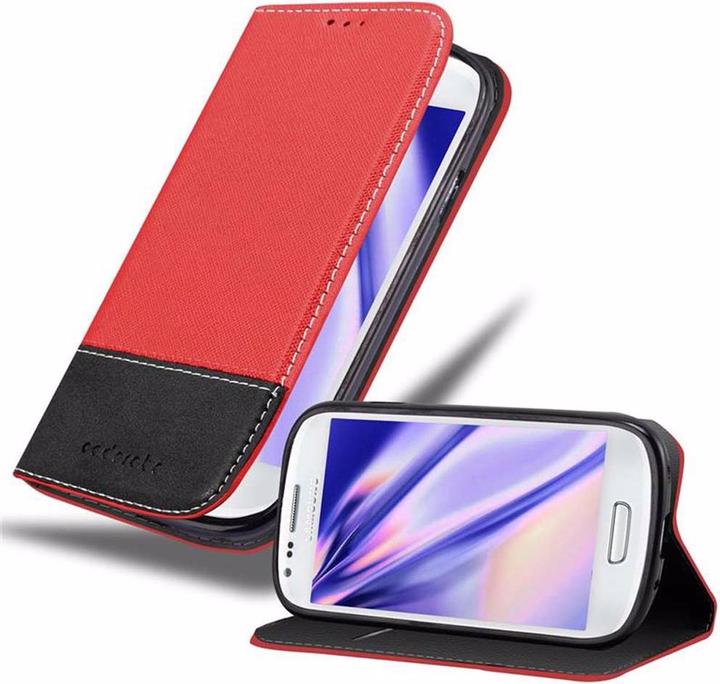 Productafbeelding Cadorabo Boek X Portemonnee Hoesje (Samsung Galaxy S3 Mini)