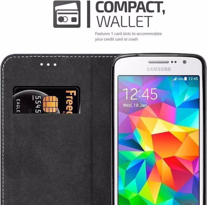 Actual product image Cadorabo Book X Wallet Cover (Samsung Galaxy Grand Prime)