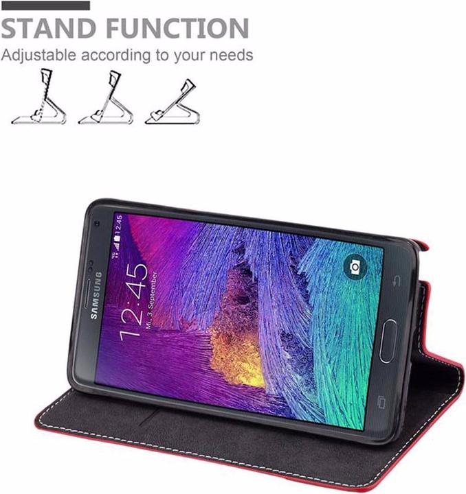 Produktbild Cadorabo Book X-Wallet Cover (Samsung Galaxy Note 4)
