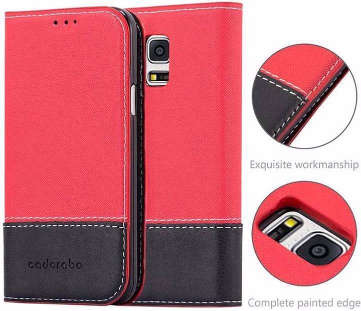 Actual product image Cadorabo Book X Wallet Cover (Samsung Galaxy S5, Samsung Galaxy S5 Neo)