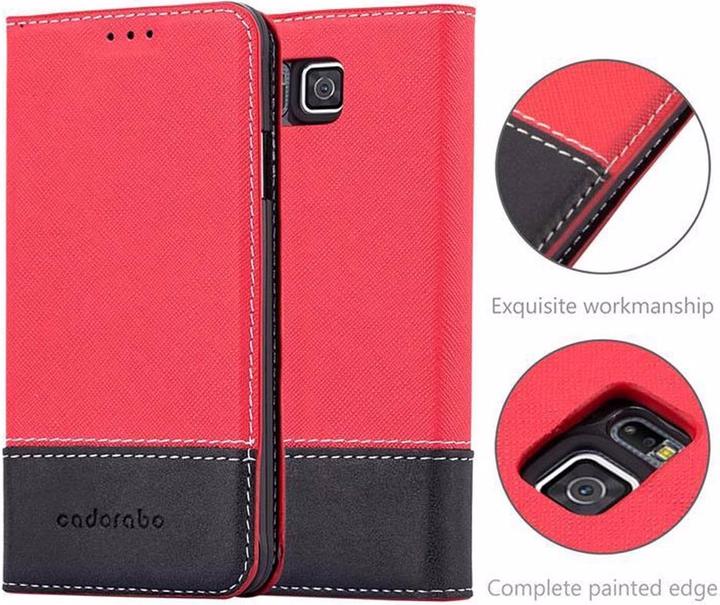 Actual product image Cadorabo Book X Wallet Cover (Samsung Galaxy Alpha)