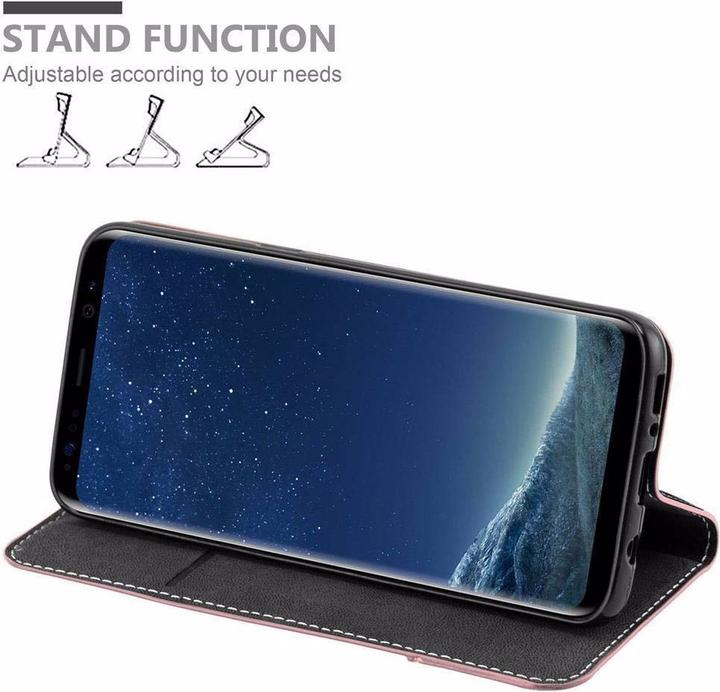 Productafbeelding Cadorabo Boek X Portemonnee Hoesje (Samsung Galaxy S8+)