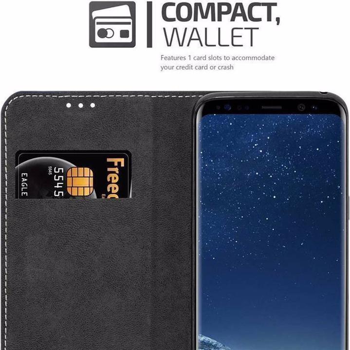 Productafbeelding Cadorabo Boek X Portemonnee Hoesje (Samsung Galaxy S8+)