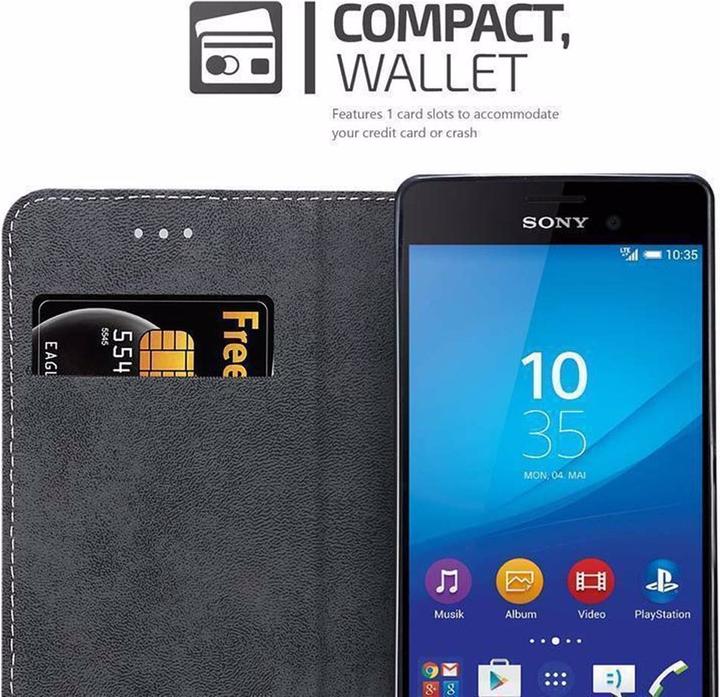 Produktbild Cadorabo Book X-Wallet Cover (Sony Xperia M4 Aqua)