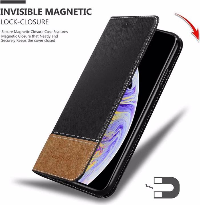 Productafbeelding Cadorabo Boek X Portemonnee Hoesje (Apple iPhone XS Max)