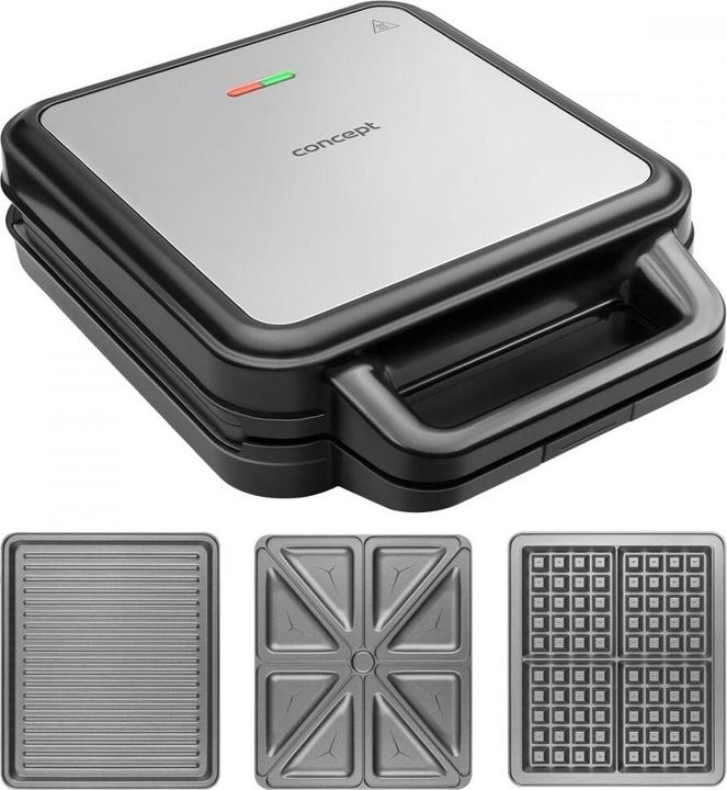 Produktbild Concept Opiekacz do kanapek 3w1 SV3080
