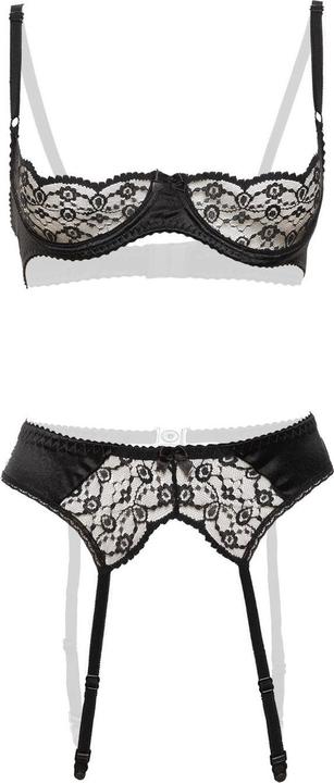 Produktbild Christine Le Duc 3-teiliges BH-Set Gush - Schwarz (M)