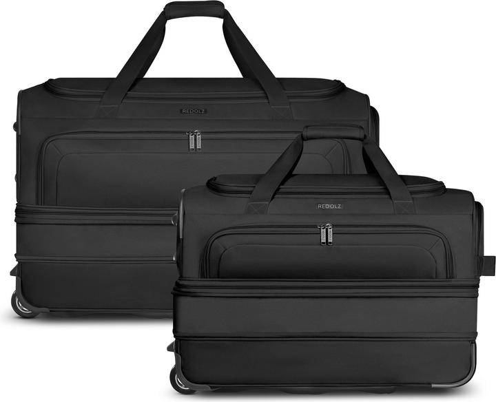 Image du produit Redolz Sac de voyage Duffle Essentials à 2 roulettes Set 2 pcs. avec soufflet extensible (129 l)
