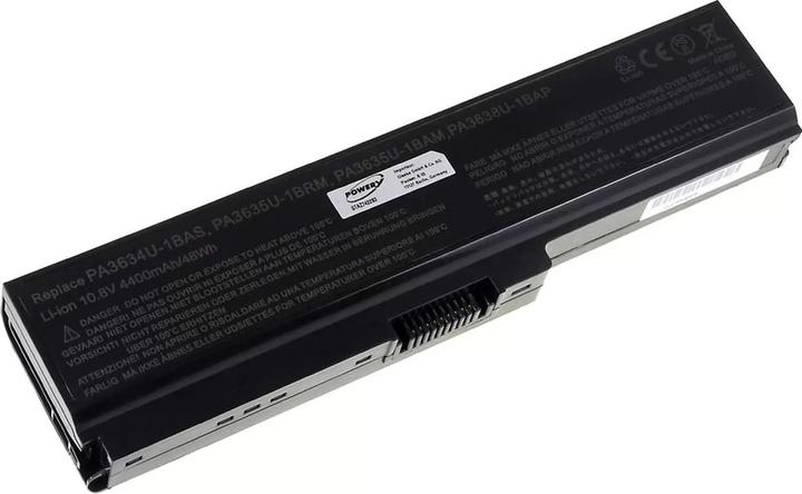 Produktbild AccuCell Akku für Toshiba Portege M800 Serie / Typ PA3634U-1BAS Standardakku - 10,8V - 4400 mAh (4400 mAh)