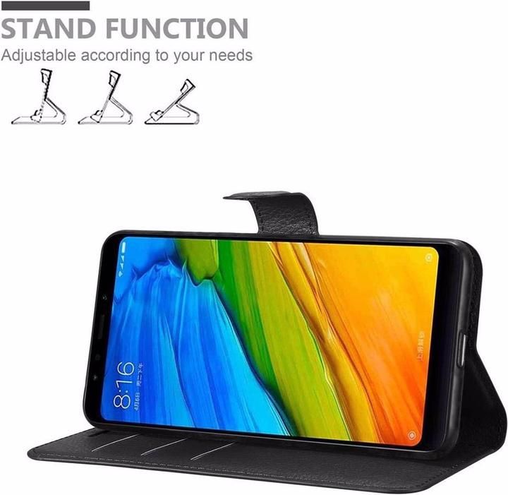 Productafbeelding Cadorabo Boek met kaft met standfunctie (Xiaomi Redmi Note 5)