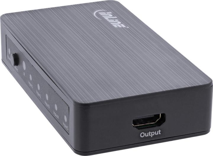 Actual product image InLine ® HDMI Switch, 5-fold, 4K2K@60Hz, HDCP 2.2