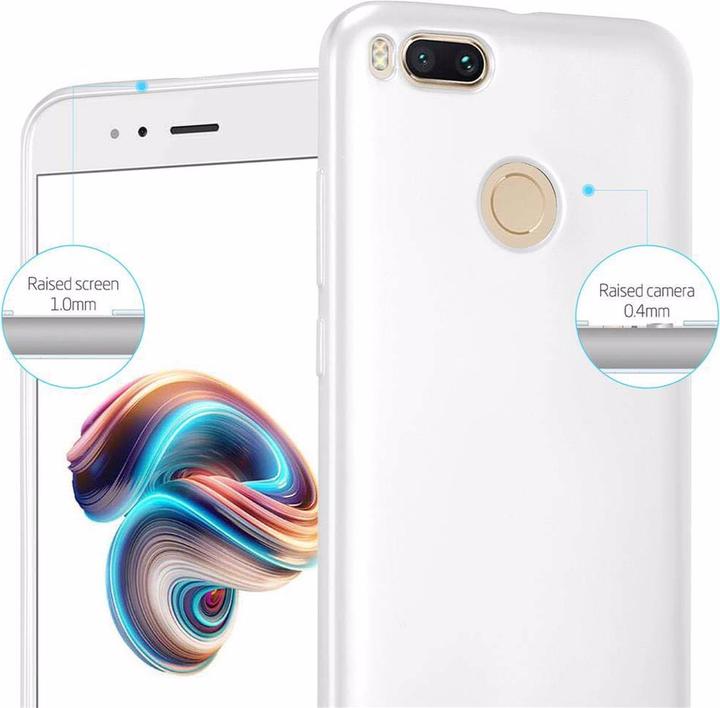 Image du produit Cadorabo Couverture métallique mate TPU (Xiaomi Mi 5X)