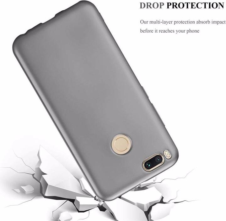 Actual product image Cadorabo TPU Matt Metallic Cover (Xiaomi Mi 5X)