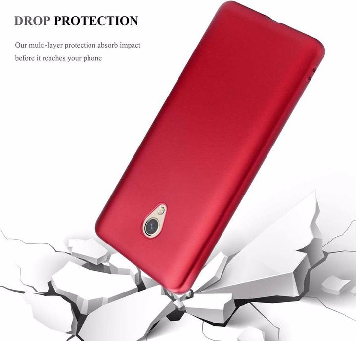 Image du produit Cadorabo Couverture métallique mate TPU (ZTE Blade V7)