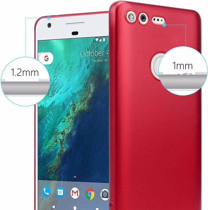 Actual product image Cadorabo TPU Matt Metallic Cover (Google Pixel)