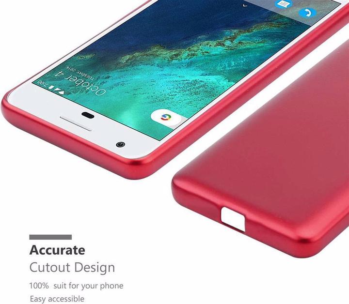 Actual product image Cadorabo TPU Matt Metallic Cover (Google Pixel)