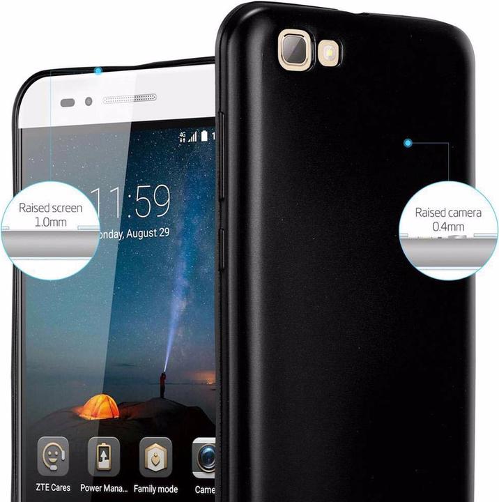 Actual product image Cadorabo TPU Matt Metallic Cover (ZTE Blade A612)