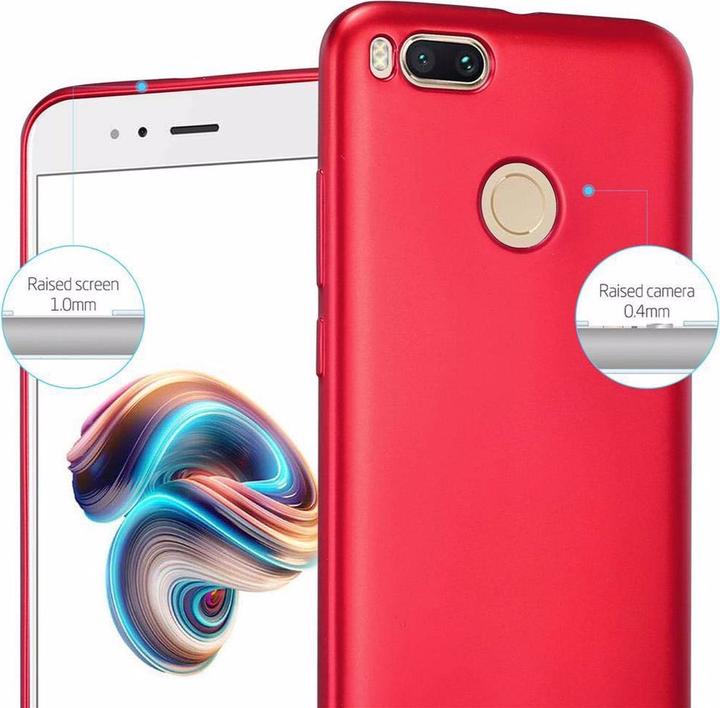 Actual product image Cadorabo TPU Matt Metallic Cover (Xiaomi Mi 5X)