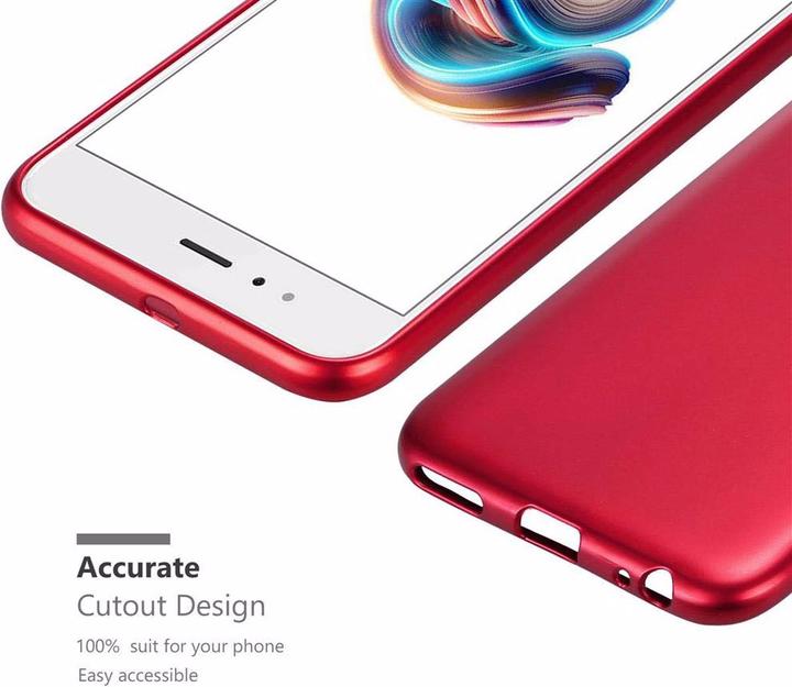 Actual product image Cadorabo TPU Matt Metallic Cover (Xiaomi Mi 5X)