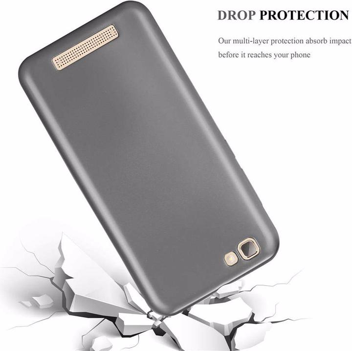 Image du produit Cadorabo Couverture métallique mate TPU (ZTE Blade A612)