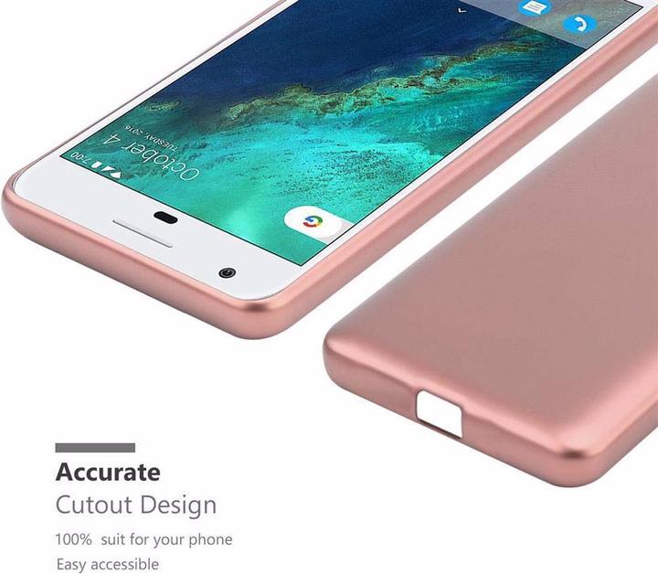 Actual product image Cadorabo TPU Matt Metallic Cover (Google Pixel)