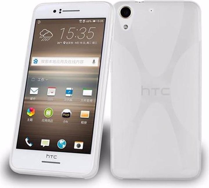 Actual product image Cadorabo TPU X-Line Cover (HTC Desire 728)