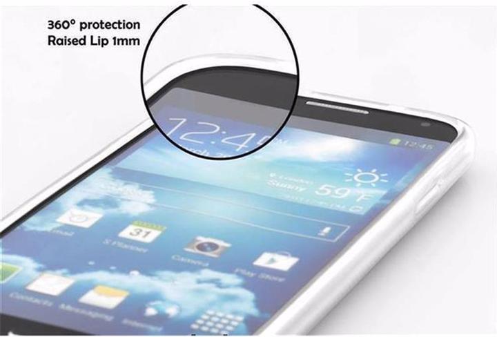 Actual product image Cadorabo TPU X-Line Cover (HTC Desire 728)