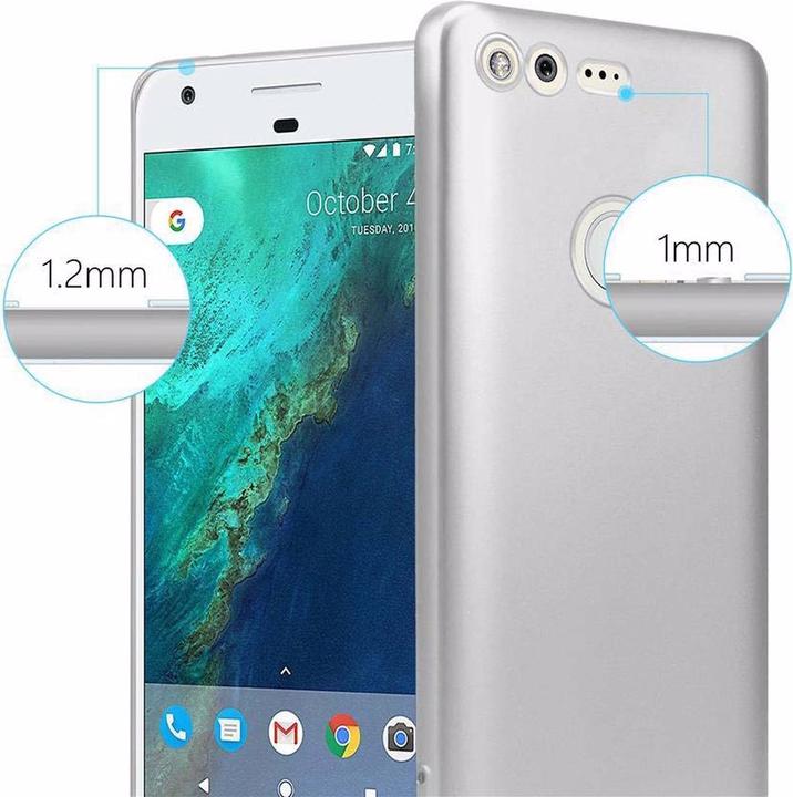 Actual product image Cadorabo TPU Matt Metallic Cover (Google Pixel)