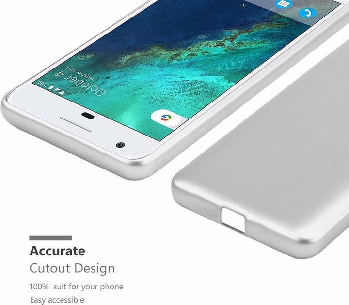 Actual product image Cadorabo TPU Matt Metallic Cover (Google Pixel)