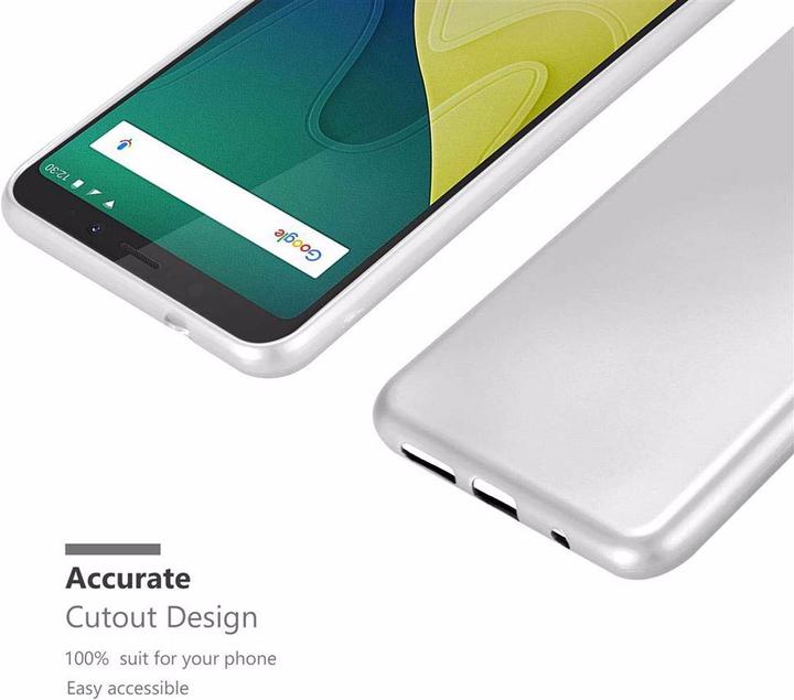 Productafbeelding Cadorabo TPU Matte Metallic hoes (Wiko View XL)
