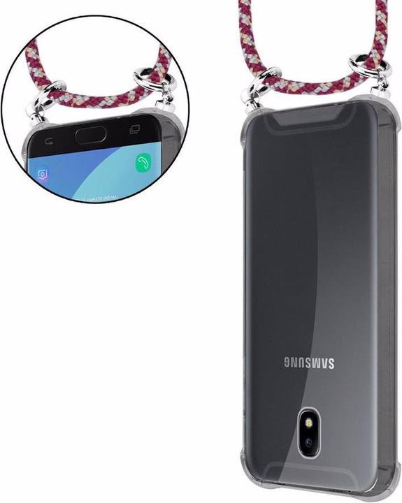 Produktbild Cadorabo TPU Handy Kette SILBER Cover