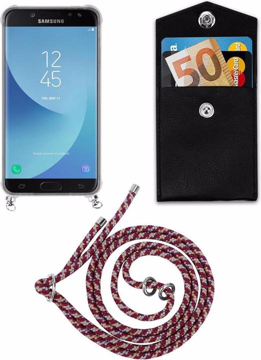 Produktbild Cadorabo TPU Handy Kette SILBER Cover