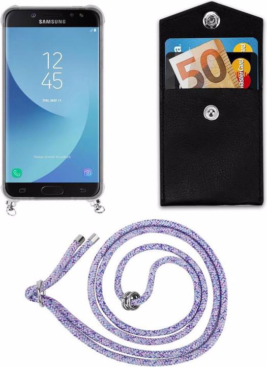 Produktbild Cadorabo TPU Handy Kette SILBER Cover