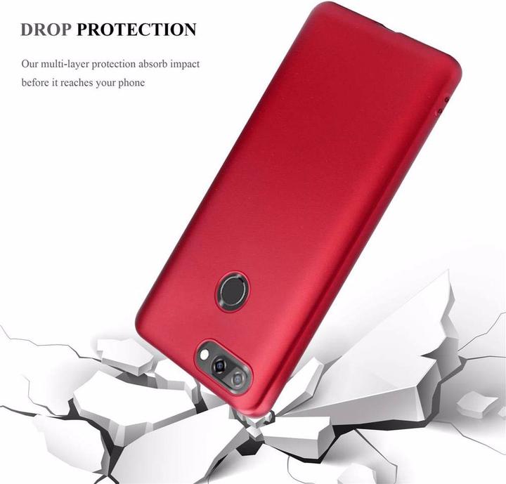 Image du produit Cadorabo Couverture métallique mate TPU (ZTE Blade V9)