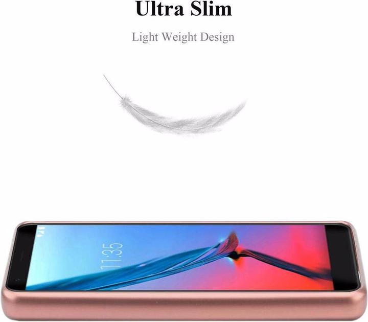 Image du produit Cadorabo Couverture métallique mate TPU (ZTE Blade V9)