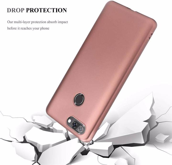 Image du produit Cadorabo Couverture métallique mate TPU (ZTE Blade V9)