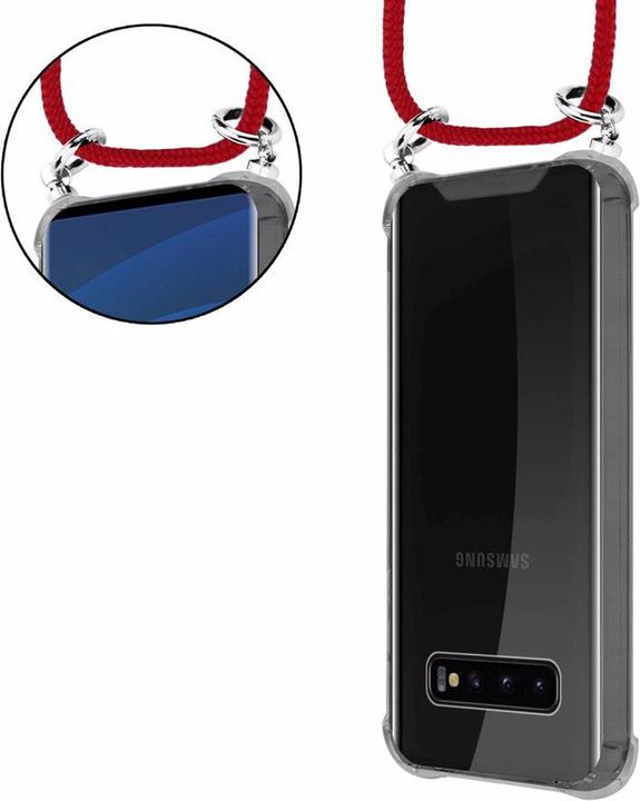 Produktbild Cadorabo TPU Handy Kette SILBER Cover