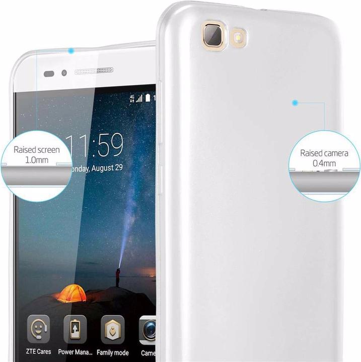 Image du produit Cadorabo Couverture métallique mate TPU (ZTE Blade A612)