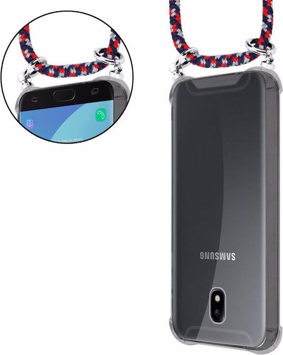 Produktbild Cadorabo TPU Handy Kette SILBER Cover