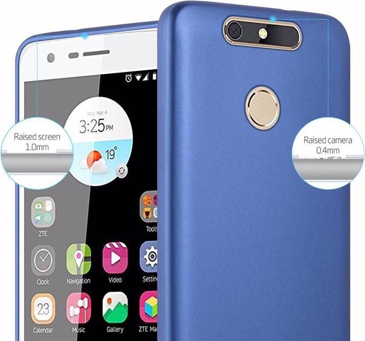 Image du produit Cadorabo Couverture métallique mate TPU (ZTE Blade V8 Mini)