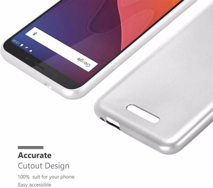 Productafbeelding Cadorabo TPU matte metalen hoes (Wiko View)