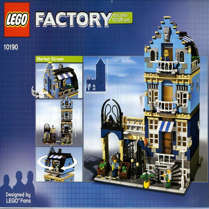 Image du produit LEGO Rue du marché (10190, LEGO Creator Expert)